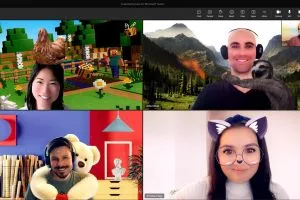 Microsoft Teams ajoute les Snapchat AR Lenses aux chats vidéo