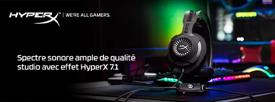 CASQUE HYPERX CLOUD REVOLVER 7.1 SURROUND SOUND
