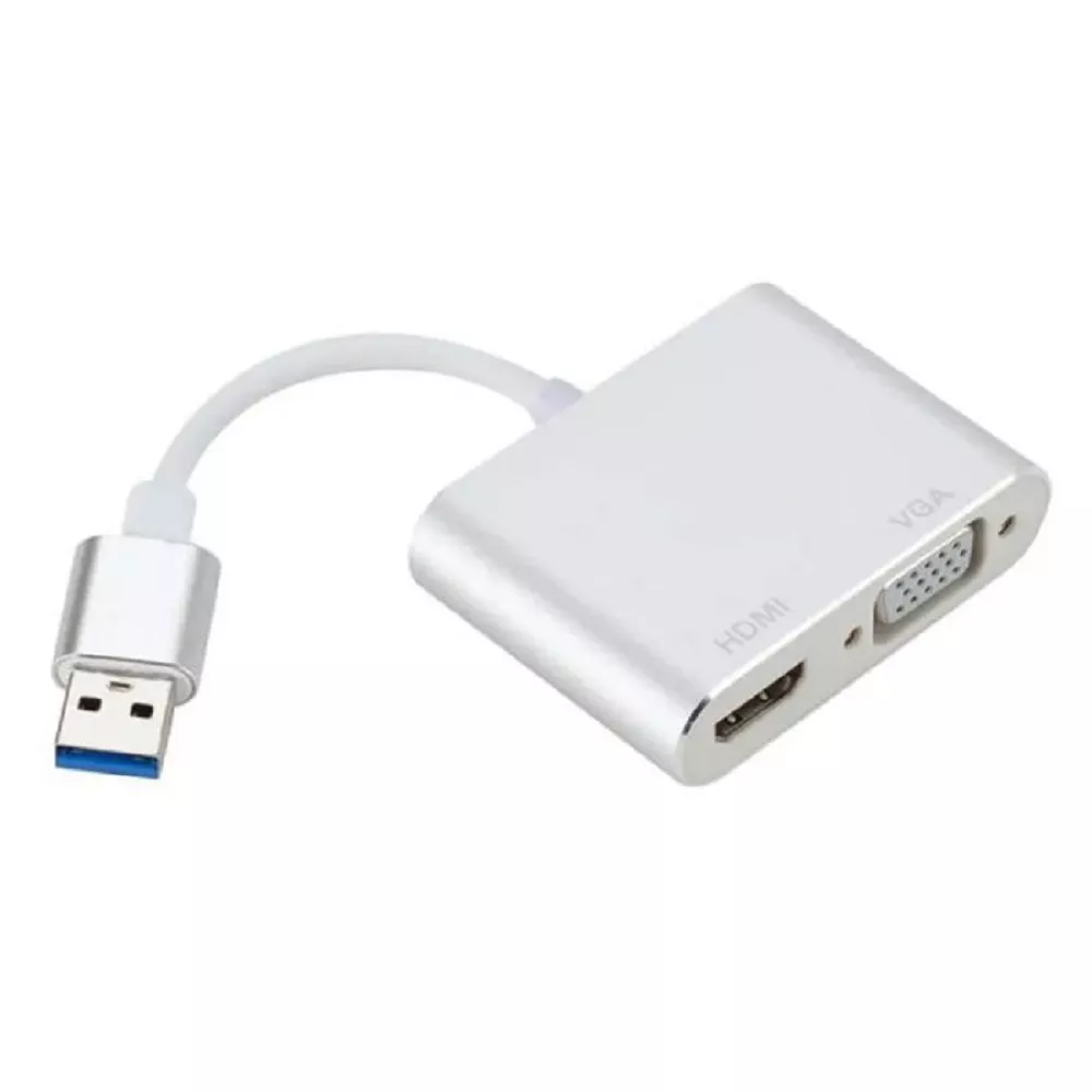 Adaptateur USB3.0 Vers VGA+HDMI
