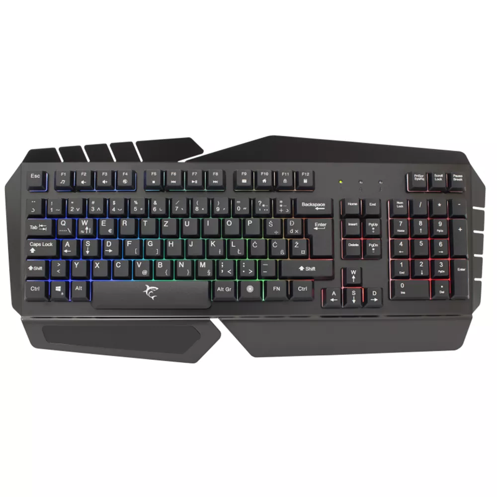 CLAVIER GAMING WHITE SHARK TEMPLAR GK-2104 / RGB / NOIR
