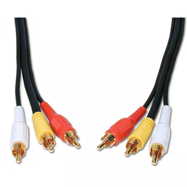 Câble Audio Vidéo 3 RCA Vers 3 RCA 1.5M