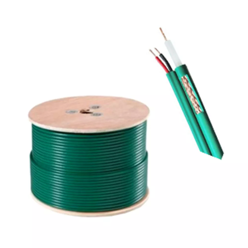 CABLE COAXIAL RG59/KX6 + 2C ASCABLE 1M