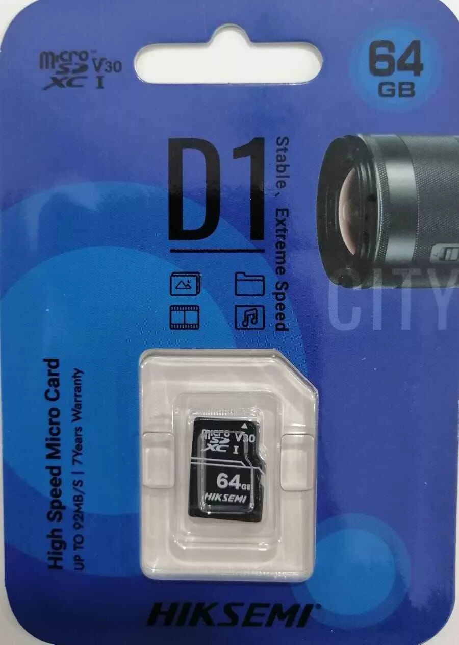 MICRO SD 64GO HIKSEMI