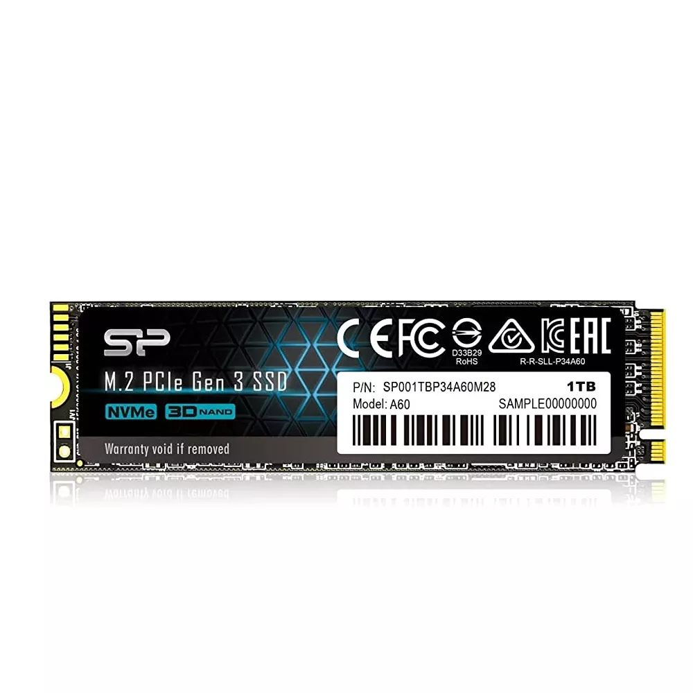SSD INT 1TO M.2 NVME SILICON POWER A60