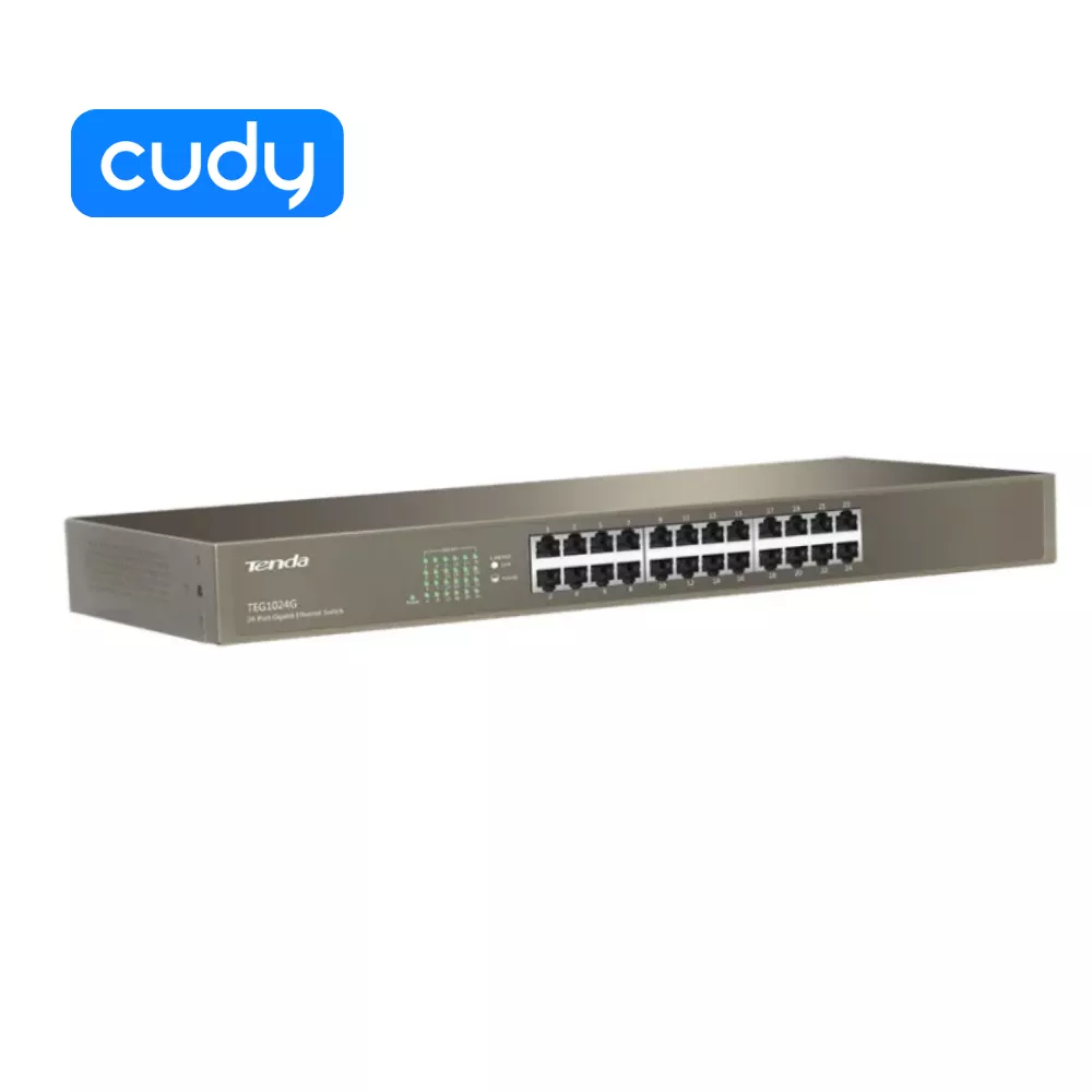 SWITCH TENDA 24 PORT GIGABIT TEG1024G 
