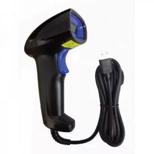 DOUCHETTE CODE A BARRE USB 1D RP14 CCD AVEC SUPPORT