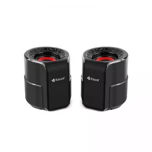 Kisonli – A505 Mini haut-parleur d'ordinateur filaire Haut