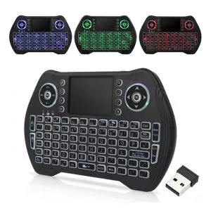 Mini clavier sans fil MT10 AZERTY RGB